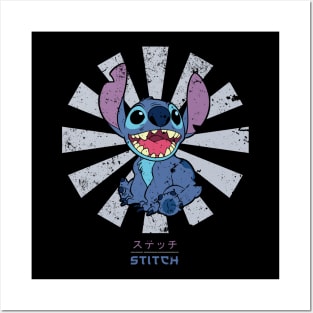 Lilo & Stich Retro Japanese Posters and Art